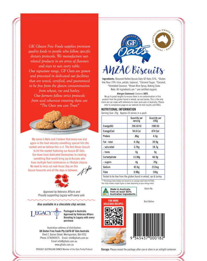 Anzac Biscuit Twin Pack