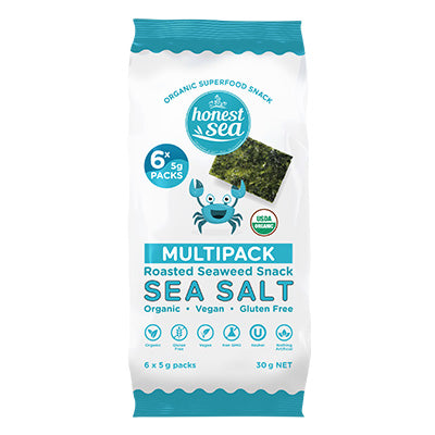 Seaweed - Sea Salt Multipack 6x5g packs