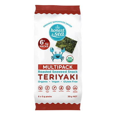 Seaweed - Teriyaki Multipack 6x5g packs