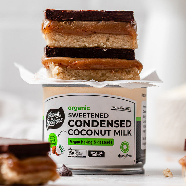 Organic Sweetened Condensed Coconut Milk 210g