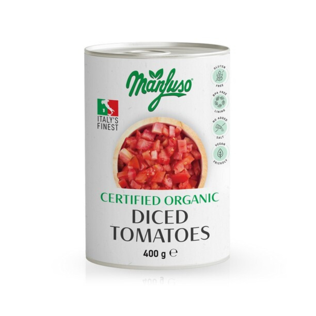 Organic Diced Tomatoes 400g