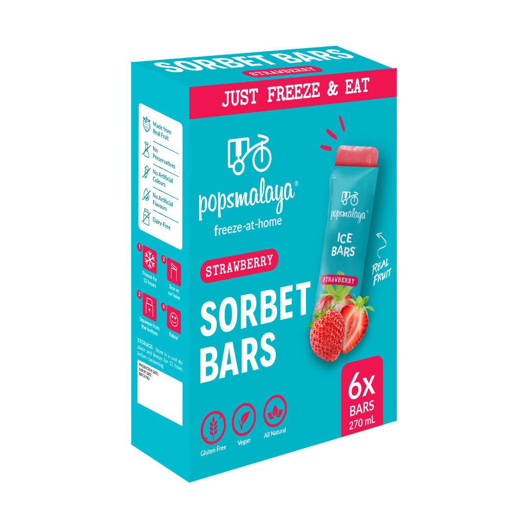 Freeze at Home Sorbet Bars - Strawberry