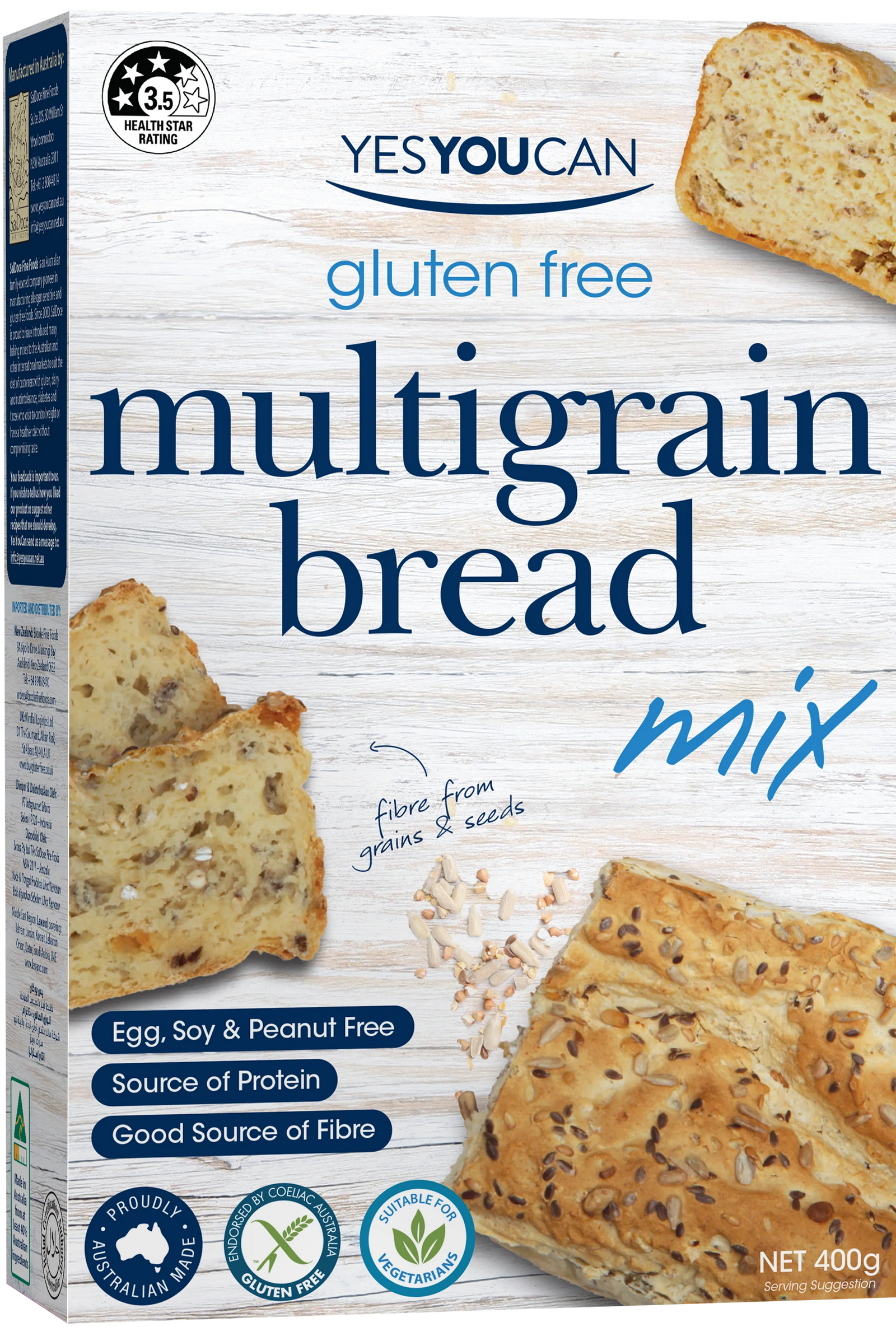 Multi Grain Bread Mix 400g