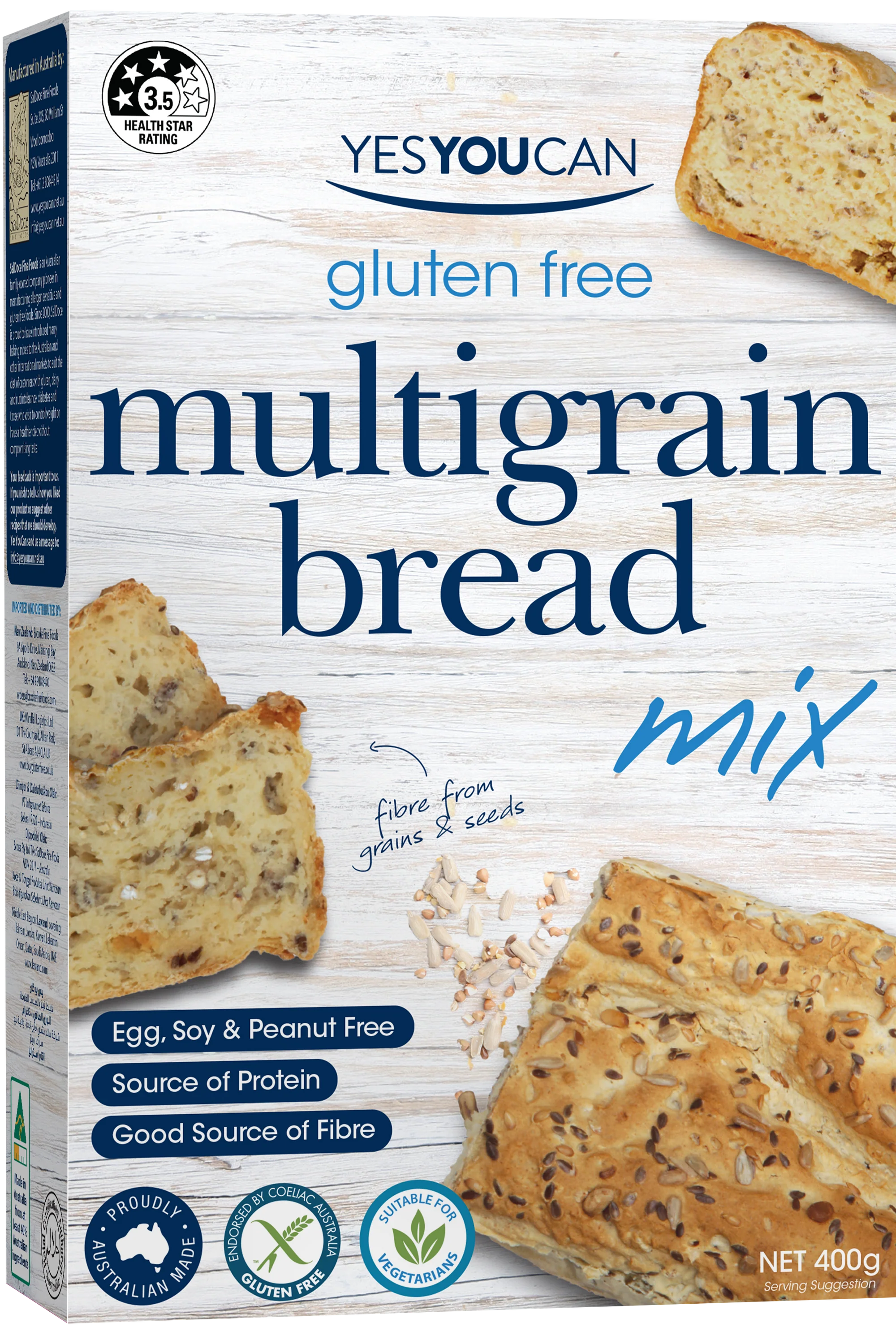 Multi Grain Bread Mix 400g