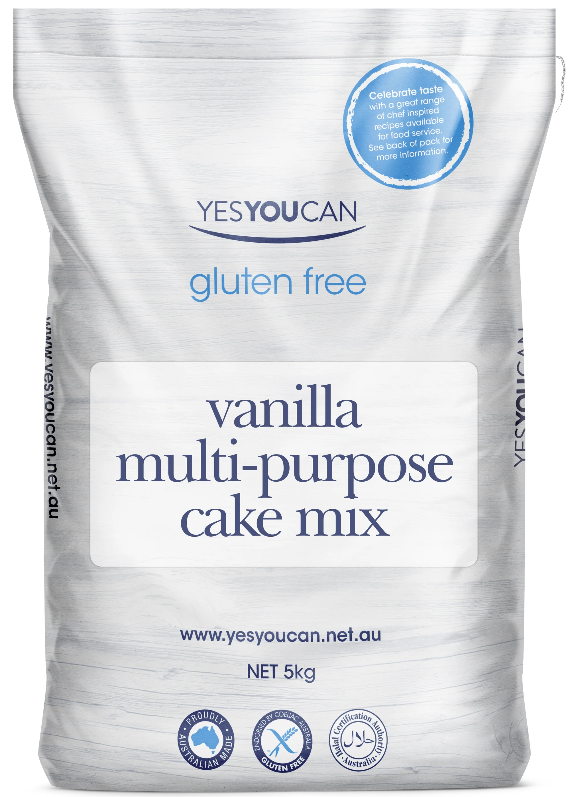 Vanilla Cupcake Mix 5kg