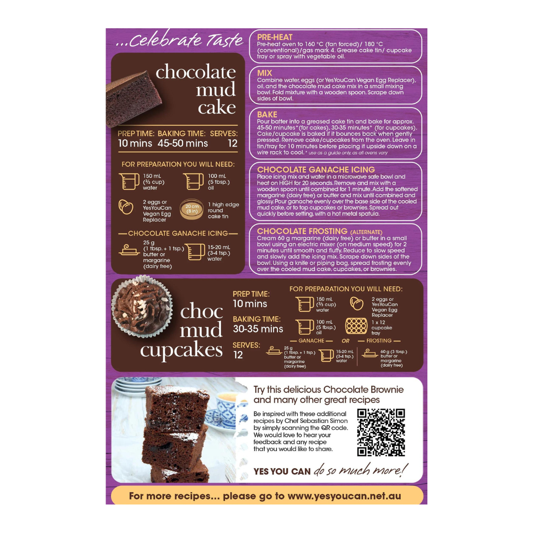 Chocolate Mud Cake Mix