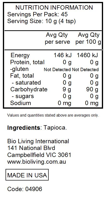 Potato Starch Pouch 623g