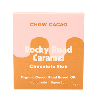 Rocky Road Caramel Chocolate Slab 80g