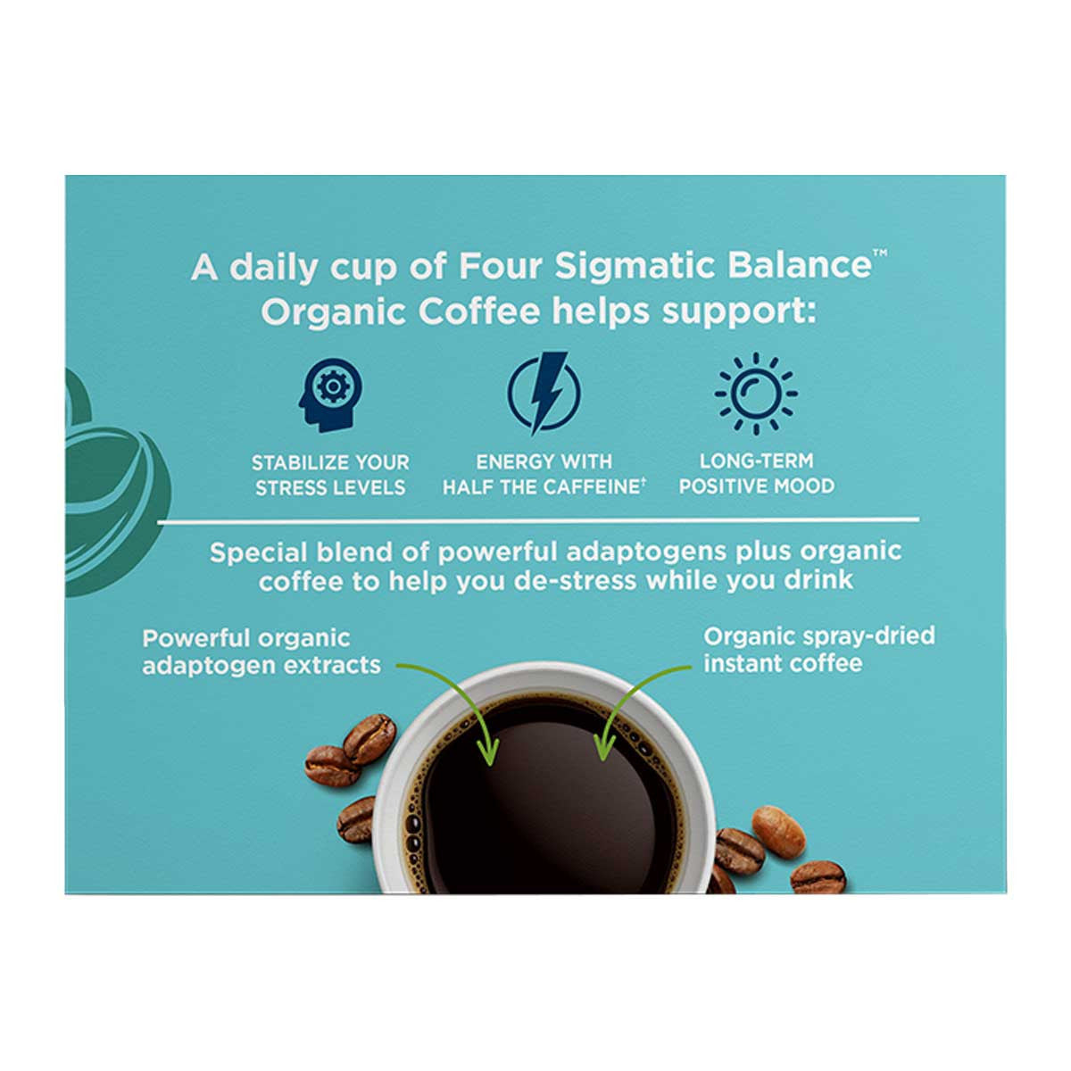 Organic Coffee Ashwagandha & Adaptogens - Balance