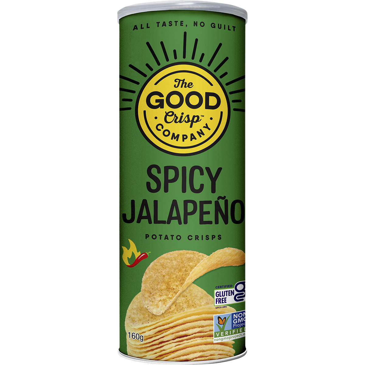 Potato Crisps Spicy Jalapeno