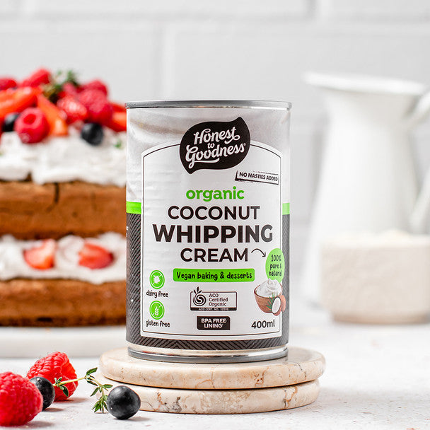 Organic Coconut Whipping Cream 400g