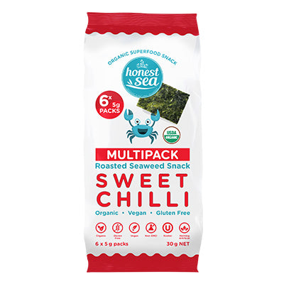 Seaweed - Sweet Chilli Multipack 6x5g