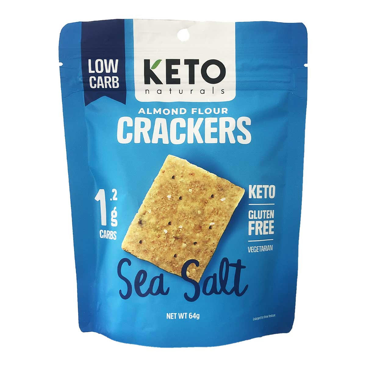 Almond Flour Crackers Sea Salt