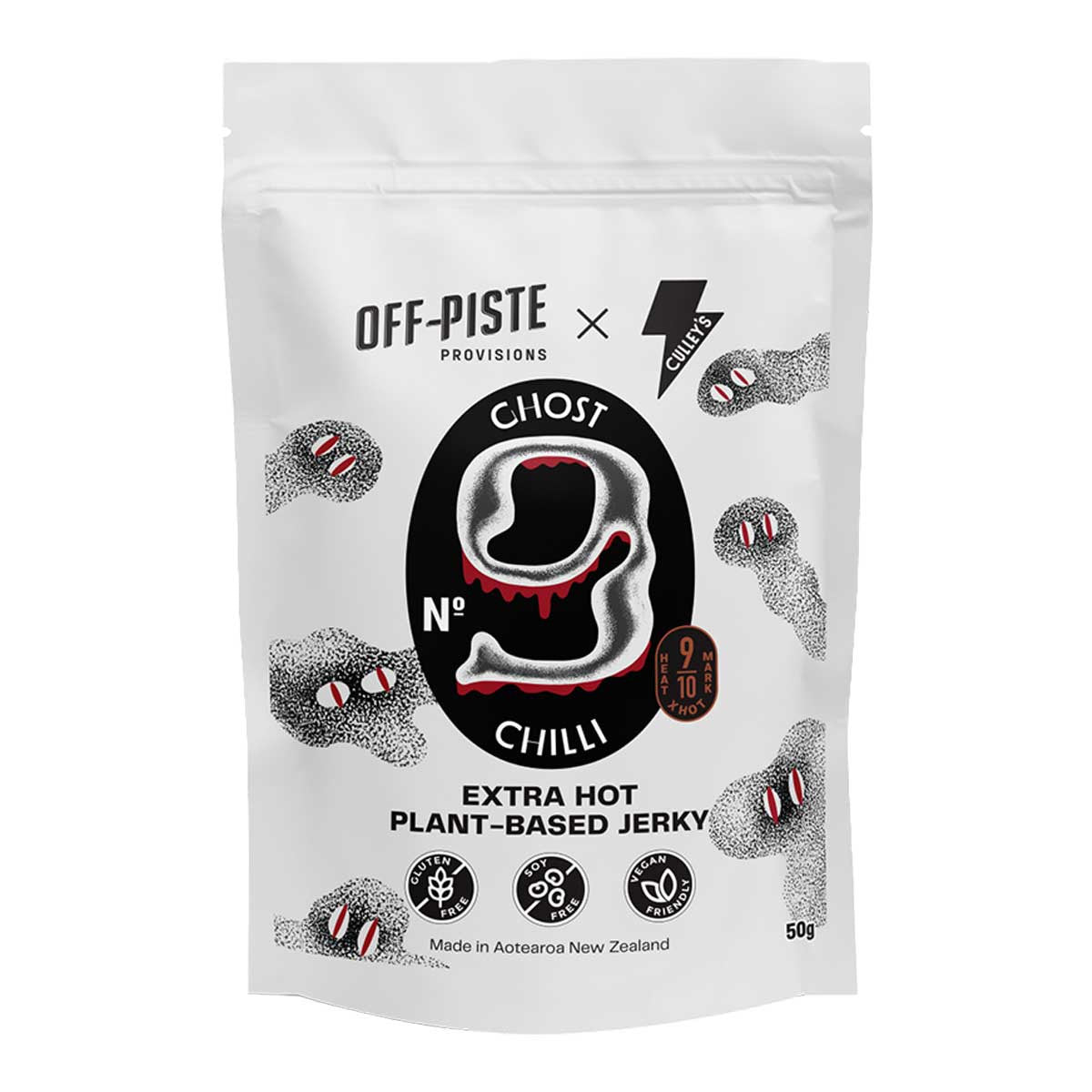 Plant-Based Jerky- Culley&#39;s Ghost Chilli