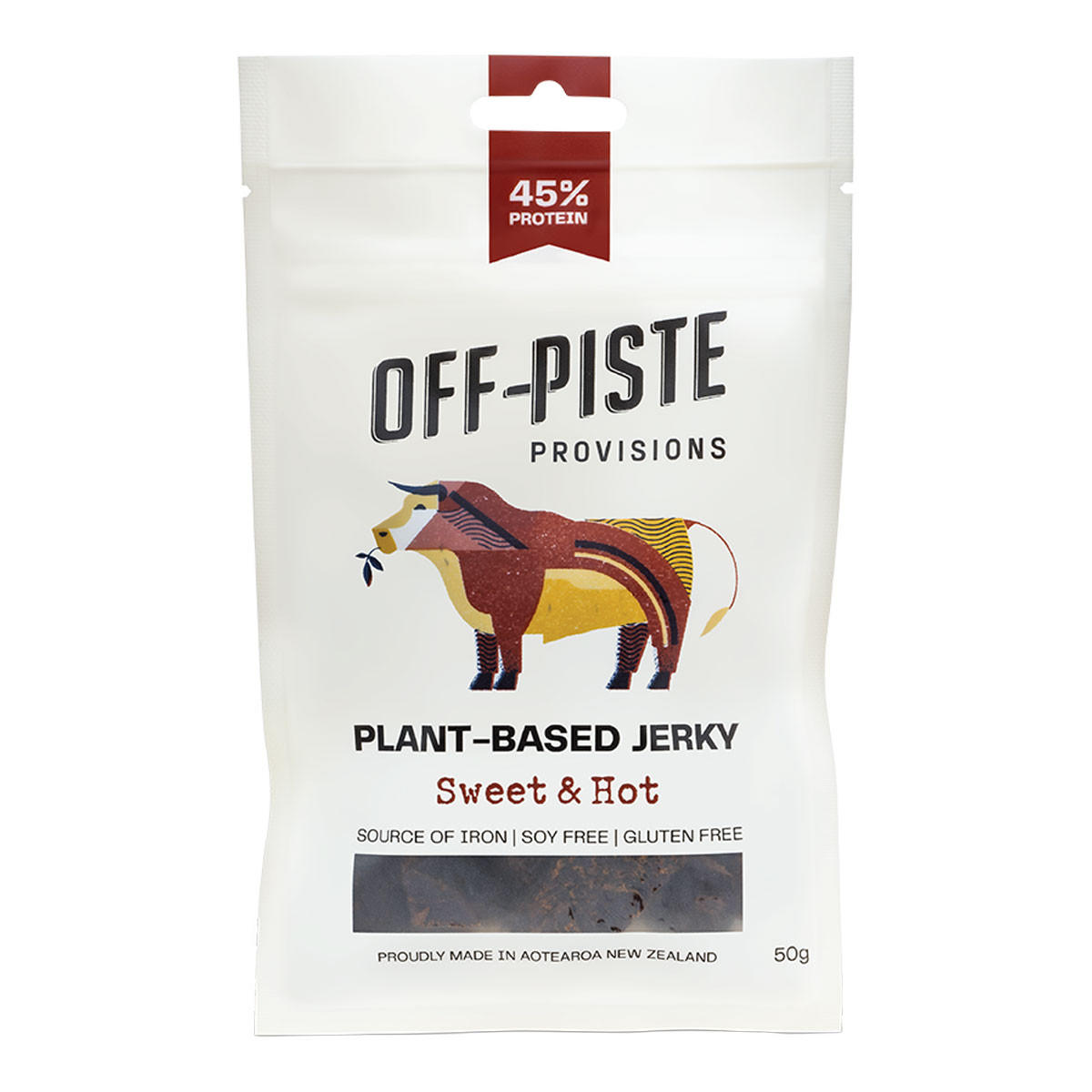 Plant-Based Jerky - Sweet &amp; Hot