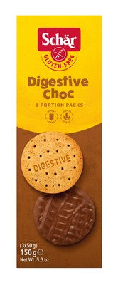 Digestive Choc Biscuits 150g