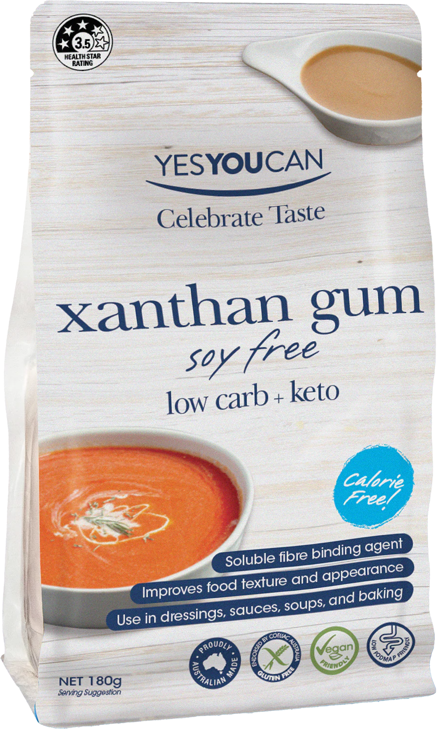 Xanthan Gum-Soy Free 180g